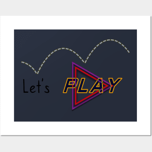 Let's Play Posters and Art